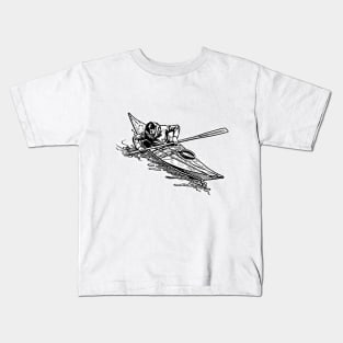 Kayak Rolling Kids T-Shirt